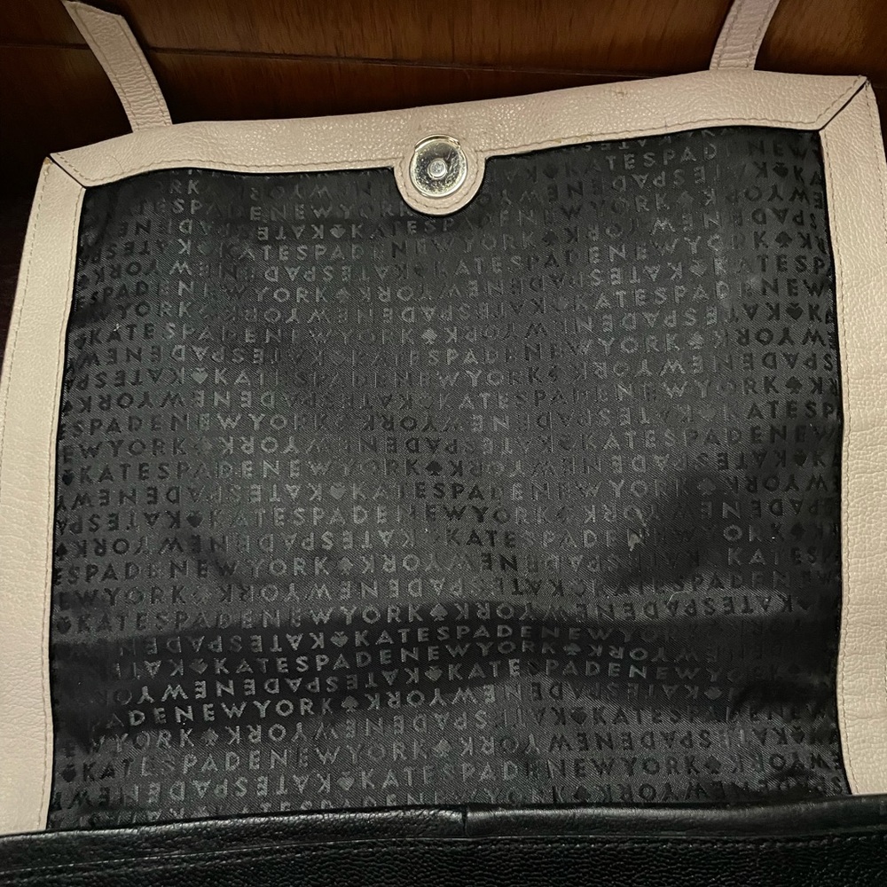 Kate Spade Cream & Black Leather bag - Picture 5 of 14